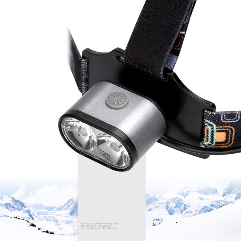 LED Headlamp with USB Charging – Hands-Free Illumination