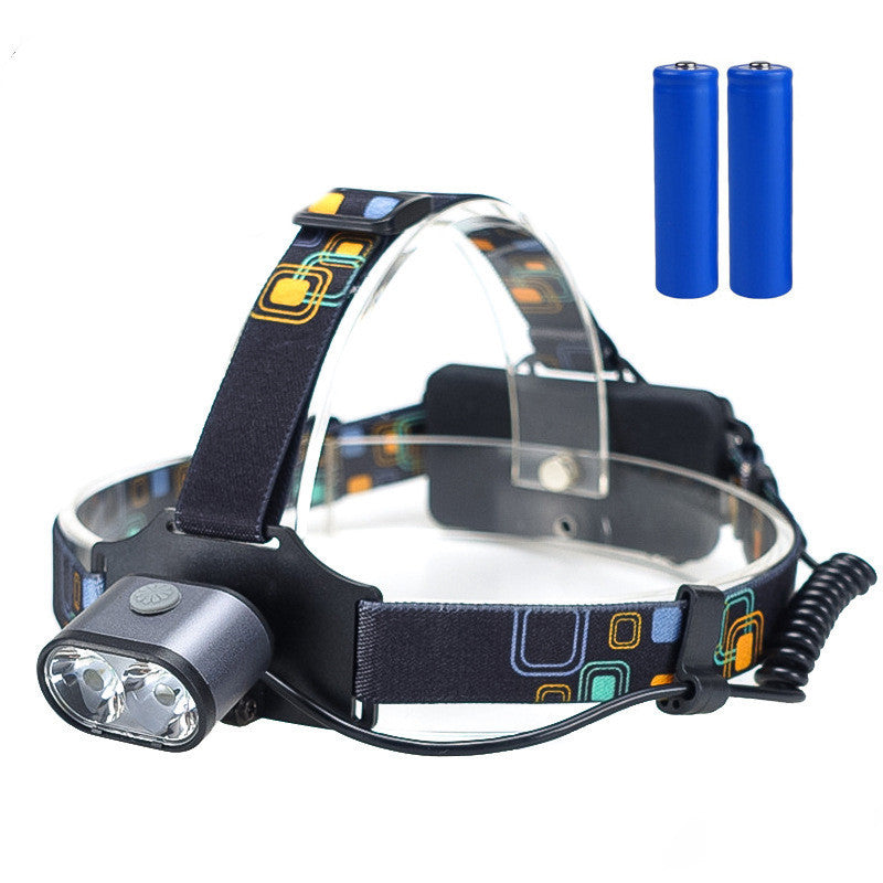 LED Headlamp with USB Charging – Hands-Free Illumination