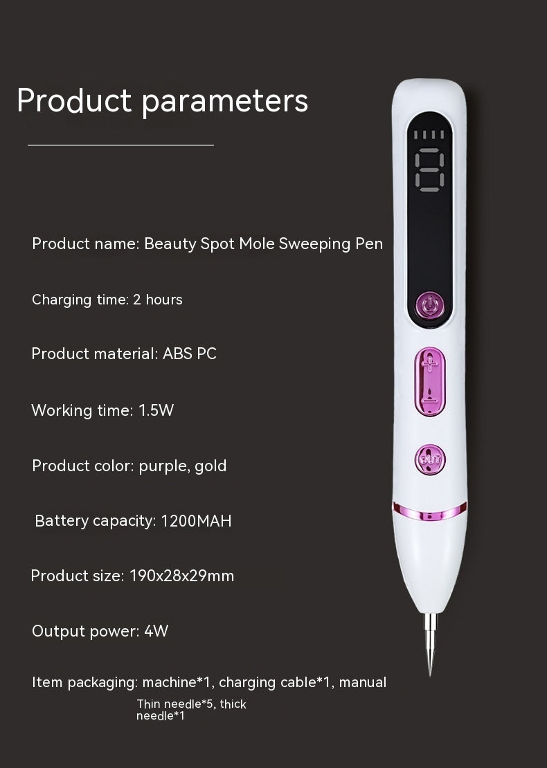 Laser Spot Removal Beauty Instrument for Nevi & Spot Treatment