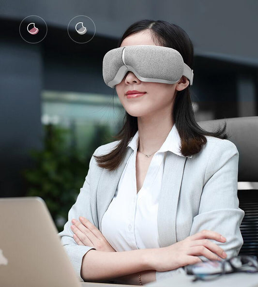 Bluetooth Wireless Eye Massager with Vibration Therapy