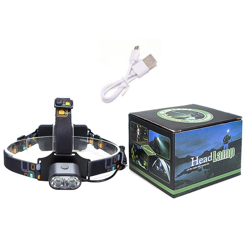 LED Headlamp with USB Charging – Hands-Free Illumination